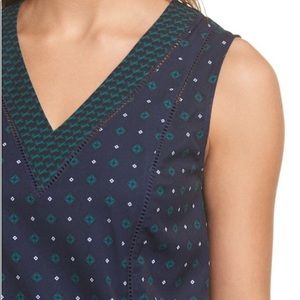 Halogen Sleeveless Print Top
